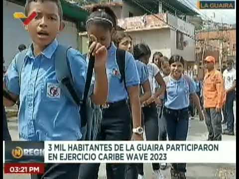 La Guaira | Más de 3 mil participantes dicen presente en el tsunami Caribe Wave 2023