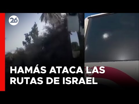 MEDIO ORIENTE | Rutas peligrosas en Israel por ataques de Hamás