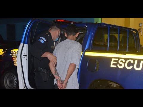 Pandillero salvadoreño es capturado en Escuintla