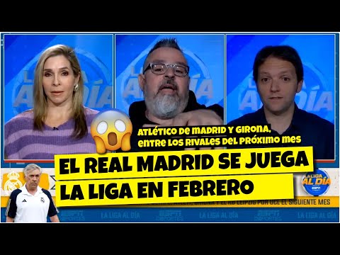 REAL MADRID SE JUEGA TODO contra Atlético, Girona, Rayo y Getafe EN FEBRERO CLAVE | La Liga Al Día