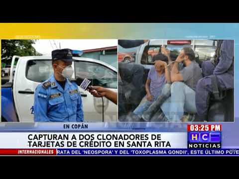 Dos personas capturadas por tentativa de homicidio en Copán