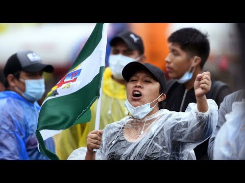 Bolivie : confronté à des manifestations, le président crie à une tentative de coup d'état