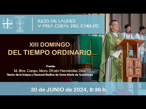 Rezo de Laudes y Misa Coral del Cabildo, 30 de junio de 2024, 8:30 h.