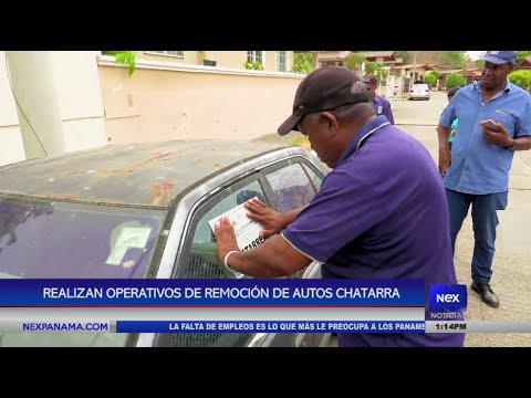 Realizan operativos de remocio?n de autos chatarra en San Miguelito