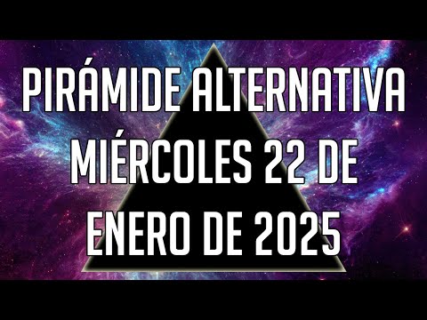 Pirámide Alternativa para el Miércoles 22 de Enero de 2025 - Lotería de Panamá