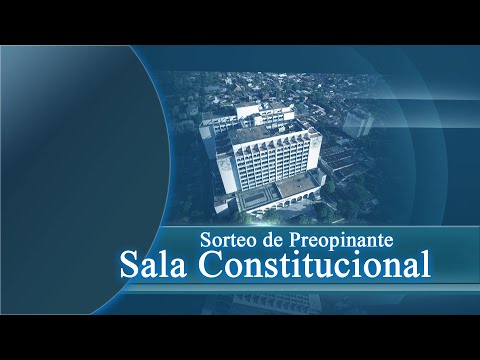 28-06-2024 Sorteo de Preopinante Sala Constitucional