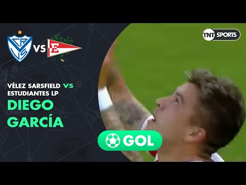 Diego García (1-1) Vélez vs Estudiantes LP | Fecha 3 Grupo B - Fase Complement. Copa Maradona