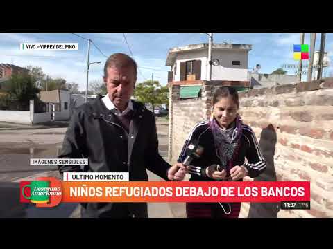 Terror en una escuela de Virrey del Pino: niños debajo de los bancos
