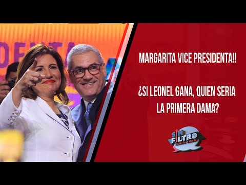 Margarita Vice Presidenta!!  ¿Si Leonel gana, quien seria la primera dama