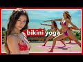 Bikini Yoga for Flexibility - Flow with Esmee by the Pool