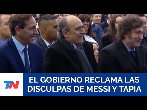 El Gobierno reclama que Chiqui Tapia y Messi pidan disculpas por los cantos racistas contra Francia