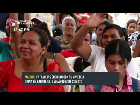 17 familias de Somoto cuentan con nuevas viviendas dignas - Nicaragua