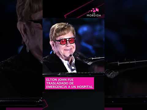 #eltonjohn ES HOSPITALIZADO DE EMERGENCIA TRAS CAÍDA EN SY CASA #shorts #lamordida #eltonjhon