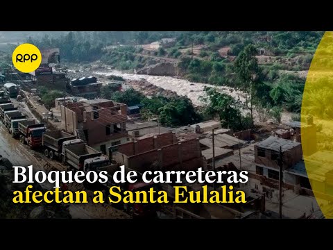 Santa Eulalia: Comercios afectados por bloqueos de caminos