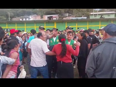 Cajamarca: Partido de Copa Perú termina en batalla campal