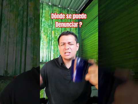 Dónde se  puede denunciar? #viral #youtubeshorts #comedia #elsalvador #humor