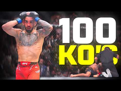 Top 100 BEST UFC Knockouts!