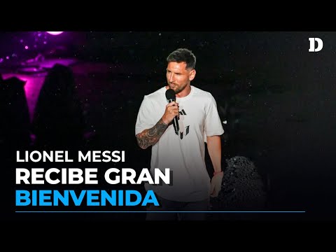 Messi es presentado en el Inter Miami rodeado de famosos y ovaciones | El Diario