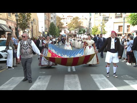 Se realiza un acto homenaje a la Real Senyera en Valencia