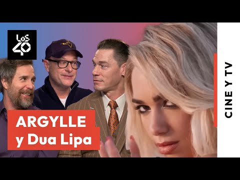 Dua Lipa, actriz: John Cena, Sam Rockwell y Matthew Vaughn nos hablan de ella en ‘ARGYLLE’ | LOS40