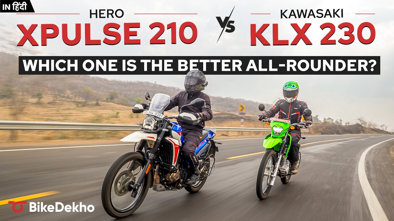 Hero Xpulse 210 vs Kawasaki KLX 230: Finding The Best All-Rounder