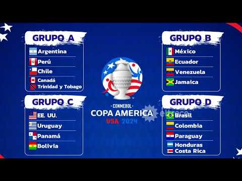 Se sortearon los grupos de la Copa América: así quedaron definidos