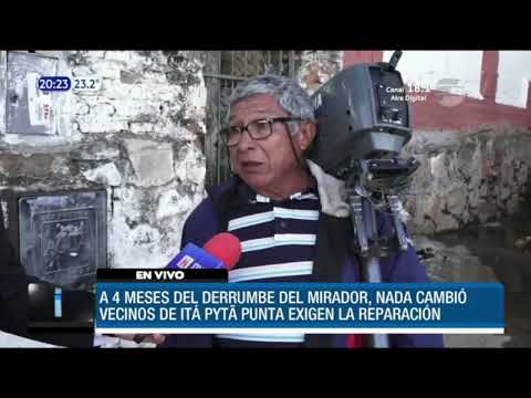 Vecinos de Itá Pytã Punta critican al intendente de Asunción