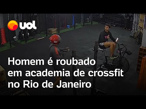 Homem é roubado em academia no Rio de Janeiro: 'Dá a senha, desgraçado'; vídeo flagra crime