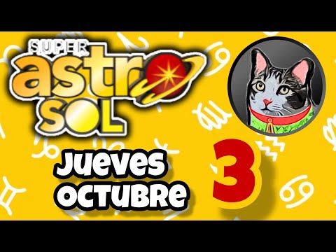 Resultado ASTRO SOL Jueves 3 de Octubre de 2024