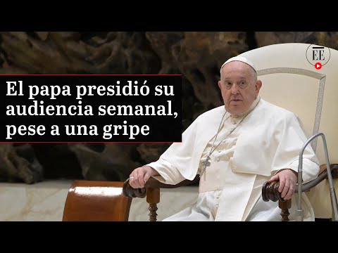 Pese a dificultades respiratorias, el papa Francisco presidió su audiencia semanal | El Espectador