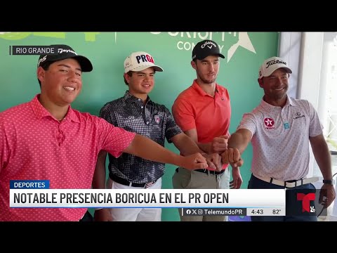 Cuatro boricuas nos representarán en el Puerto Rico Open 2024