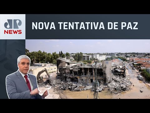 Premiê de Israel autoriza negociações de cessar-fogo; Favalli analisa