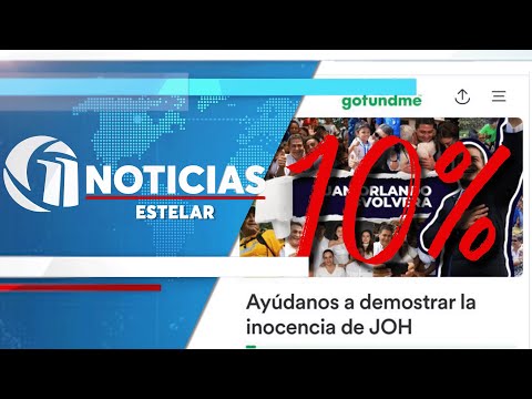 Apenas un 10% se ha recaudado para los gastos de defensa legal del espresidente Hernández