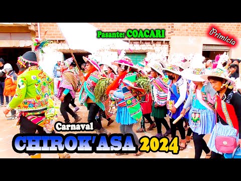 Carnaval de CHIROKASA 2024,  Pinkillada, pasante : COACARI. (Video Oficial) DE ALPRO BO.