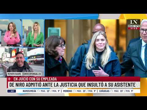 Robert de Niro en juicio con su asistente: lo demanda por usd 12 millones por abuso laboral