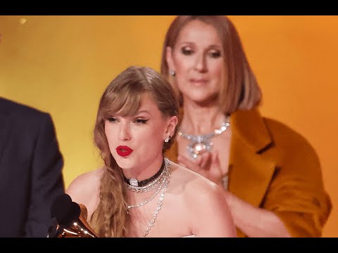 Le hizo Taylor Swift el feo a Celine Dion en los Grammys