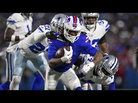 James Cook leads rushing attack as Bills trample Cowboys 31-10