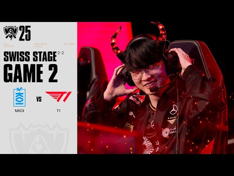 스위스가 장난이야? | MKOI vs T1 게임 2 하이라이트 | 스위스 Day9 | 2025 월드 챔피언십