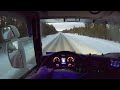 POV Driving Scania R560 V8 - E45 Sweden