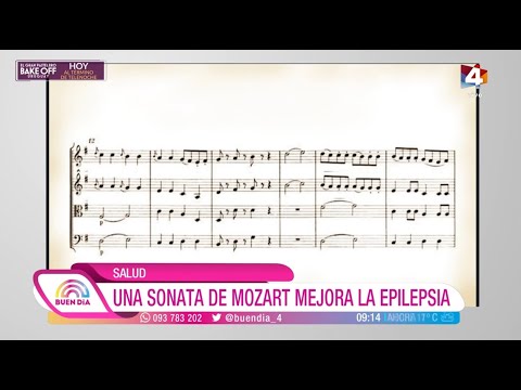 Buen Día - Salud: Una sonata de Mozart mejora la epilepsia