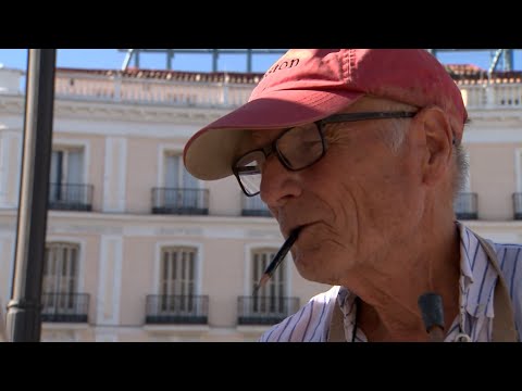 Antonio López vuelve a pintar en las calles de Madrid