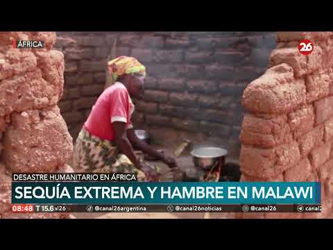 ÁFRICA | Sequía extrema y hambre en Malawi