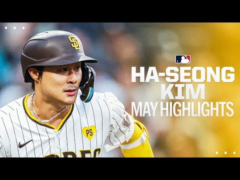 Ha-seong Kim flashed the leather and hit for some power in May for the Padres! | 김하성