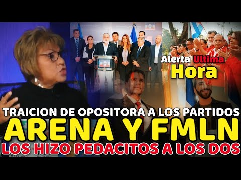 ¡AREN y FMLN sufren la traicion más amargo de JULIA Martinez y los AMACHACO como nunca antes!