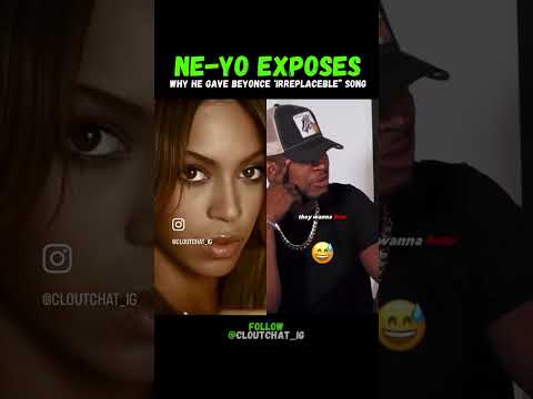 Ne-Yo Exposes Why He Gave Beyonce "Irreplaceable" Song #neyo #beyonce #shortsfeed