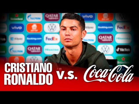 El gesto que le costó millones de dólares a Coca Cola | Cristiano Ronaldo