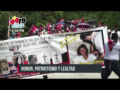 Bonanza recuerda a sus héroes a 41 años del ataque a la Presa Salto Grande - Nicaragua