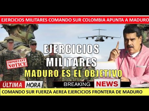 Maduro es el objetivo Fuerza aerea Comandu Sur se movilizan