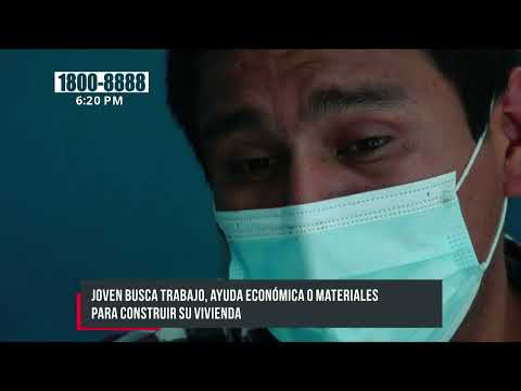 Padre de familia solicita apoyo para construir su casita - Nicaragua