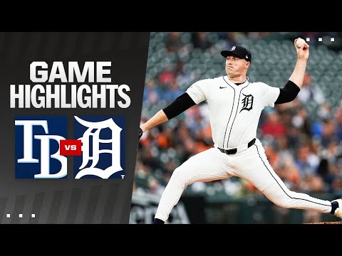 Rays vs. Tigers Game Highlights (9/24/24) | MLB Highlights